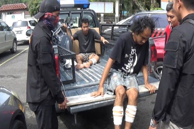 12 Bandit Ditangkap, Dua Orang Terpaksa Ditembak Karena Melawan
