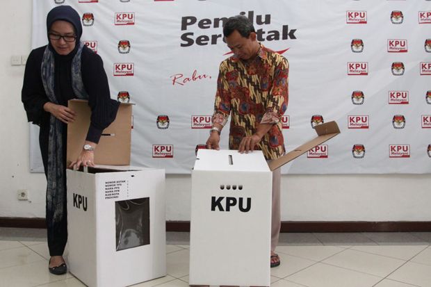 KPU Jamin Kualitas dan Kekuatan Kotak Suara Pemilu 2019