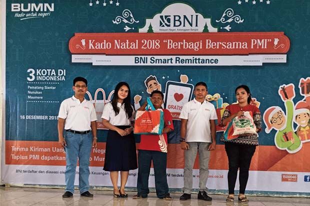 Jelang Natal 2018 BNI Salurkan 1.500 Paket Sembako Murah
