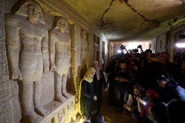 Arkeolog Mesir Temukan Makam Kuno Berusia 4.400 Tahun