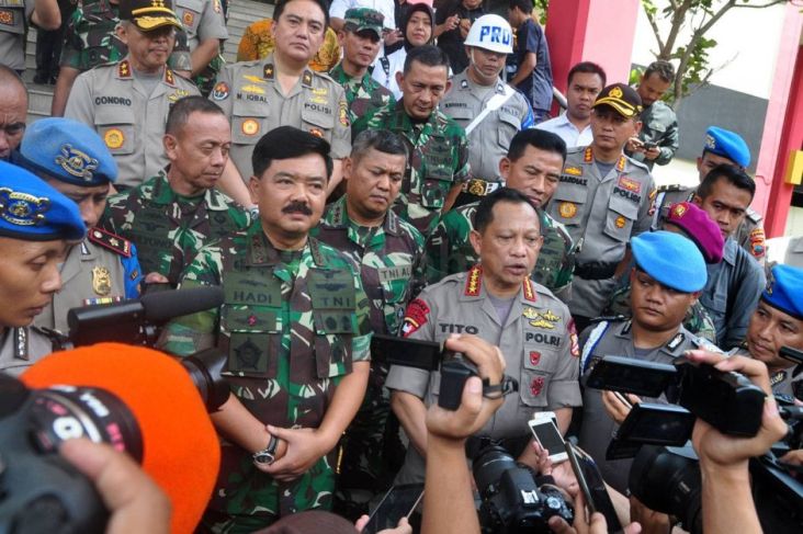 Sinergi TNI-Polri Mampu Jaga Stabilitas Keamanan Selama 2018