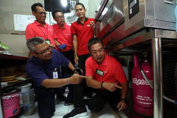 Puluhan Tenant Kuliner DTC Surabaya Gunakan Bahan Bakar Bright Gas