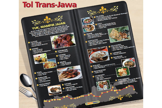 Rasakan Sensasi Kuliner Tol Trans-Jawa