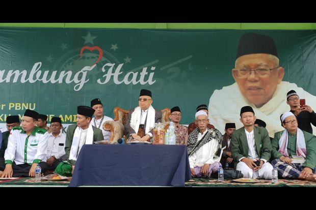 Maruf Amin Gelar Silaturahmi dengan Warga NU Bogor