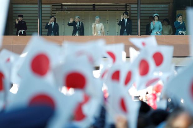 Jepang Sambut Ulang Tahun Kaisar Akihito