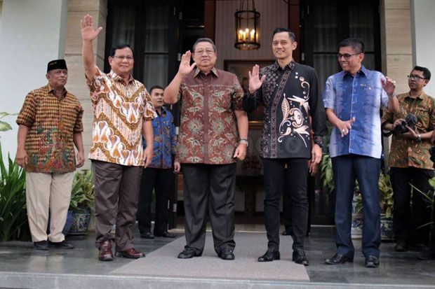 SBY Bisa Jadi Coattail Effect Dongkrak Elektabilitas Prabowo-Sandi