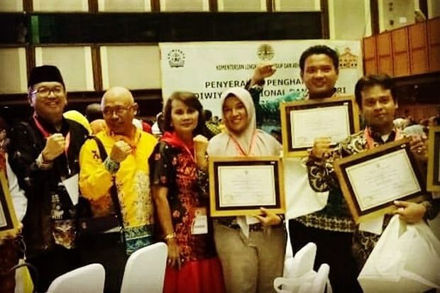 7 Sekolah di Kobar Raih Penghargaan Anugerah Adiwiyata Nasional 2018