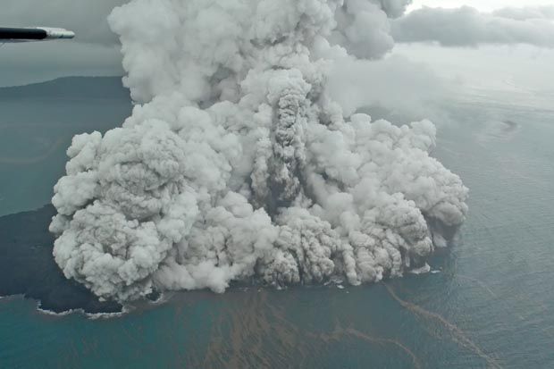 Aktivitas Gunung Anak Krakatau Meningkat Sejak Juni 2018