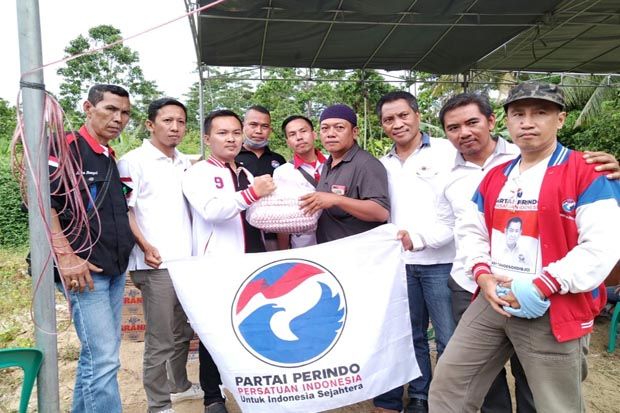 Pemuda Perindo Lampung Bantu Korban Tsunami