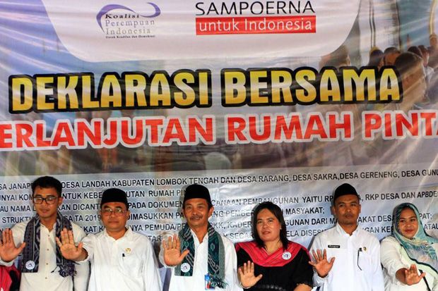 Lewat Festival Rumah Pintar, Sampoerna Cegah Pekerja Anak di Lombok