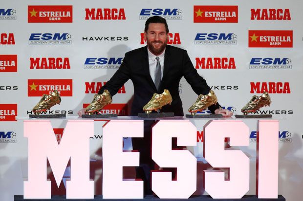 Ini Respons Cerdas Messi atas Tantangan Ronaldo Main di Italia