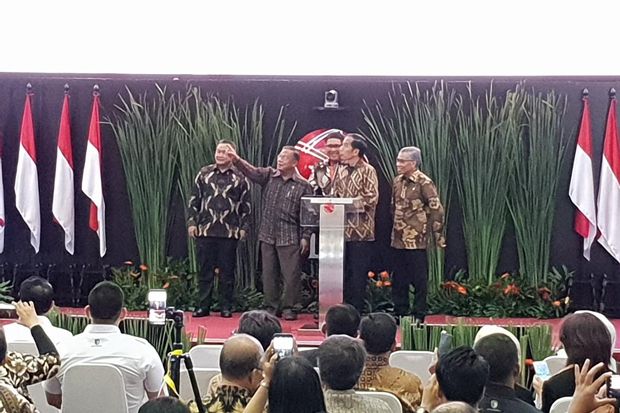 Tutup Bursa 2018, Jokowi: Pasar Modal Indonesia Terbaik Kedua di Dunia