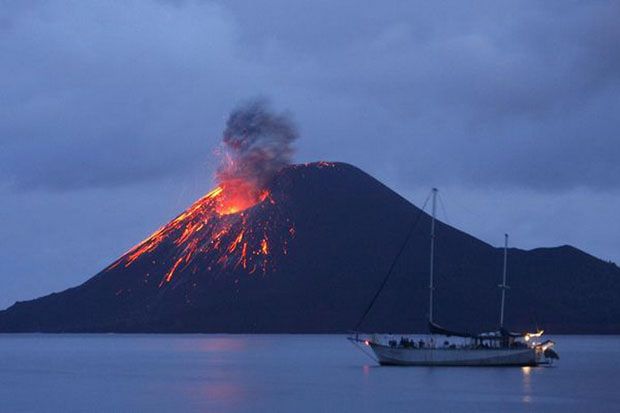 LIPI: Gunung Raksasa di Bawah Laut Sumatera Sudah Tak Aktif