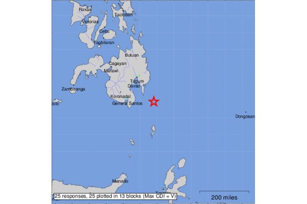 Gempa Filipina, Belum Ada Laporan Kerusakan di Talaud