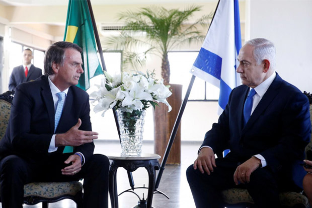 Tak Ada Pengumuman Pemindahan Kedubes di Pertemuan Bolsonaro-Netanyahu