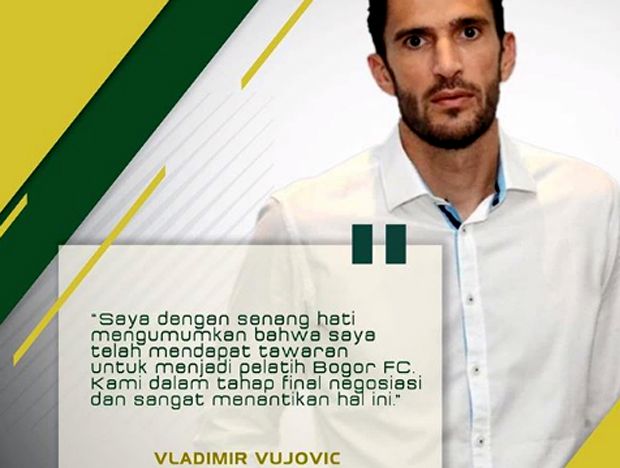 Pensiun dari Bhayangkara FC, Vlado Terima Jabatan Pelatih Bogor FC