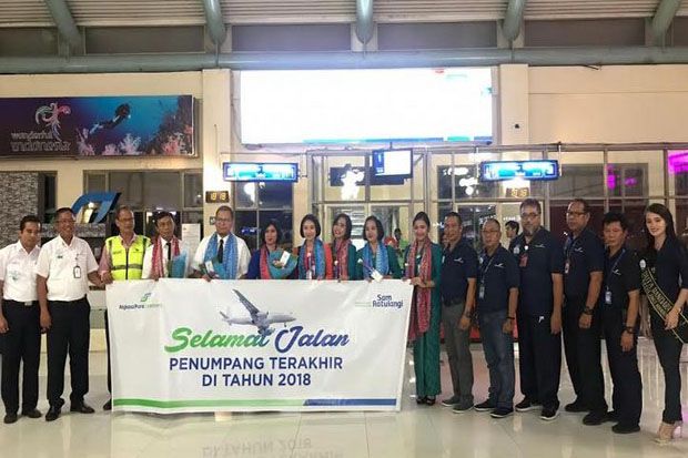 Bandara Sam Ratulangi Manado Lepas Penumpang Terakhir di Tahun 2018