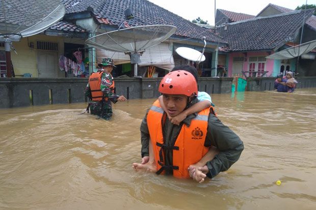 Awal 2019 Labuan Pandeglang Teredam Banjir Setinggi Lima Meter