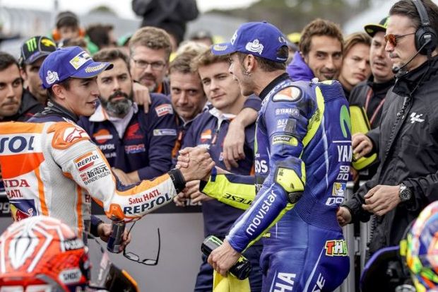 Tiga Kata buat Marquez, Rossi: Bajingan Kecil Sialan