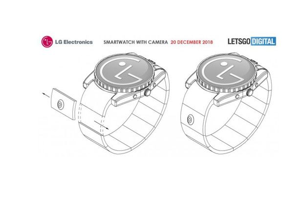 LG Patenkan Smart-Watch dengan Kamera, Kalau Terwujud Bakal Keren