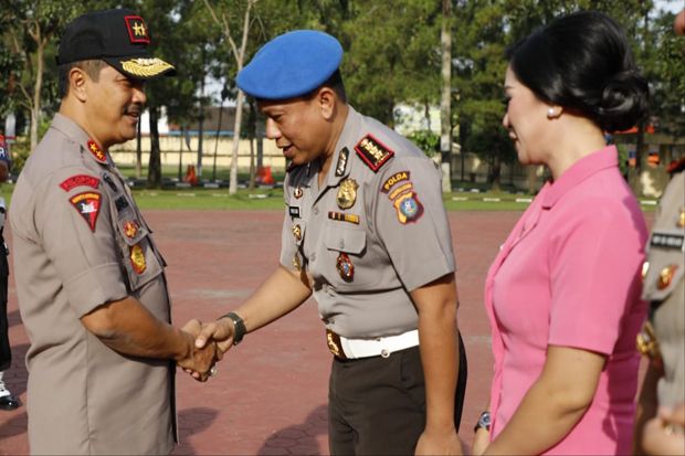 1.722 Personel Polda Sumatera Utara Naik Pangkat