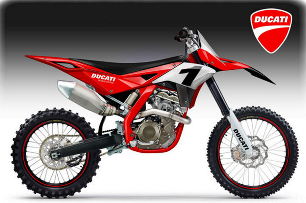 Dirbike 450cc Muncul, Mimpi Ducati Produksi Motocross
