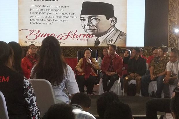 Ngobrol dengan Milenial, Megawati Curhat Soal Anak Buah Prabowo