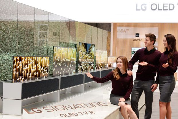 Siap Kejutkan Dunia, LG Bawa TV OLED Rollable Pertama di Dunia