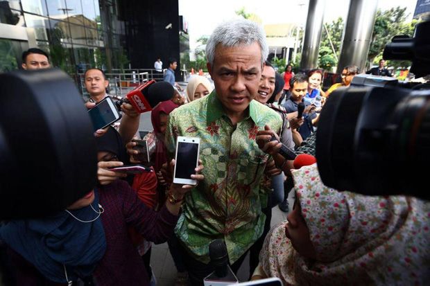 PDIP Ultah, Ganjar Tegaskan All Out Menangkan Jokowi-Maruf Amin