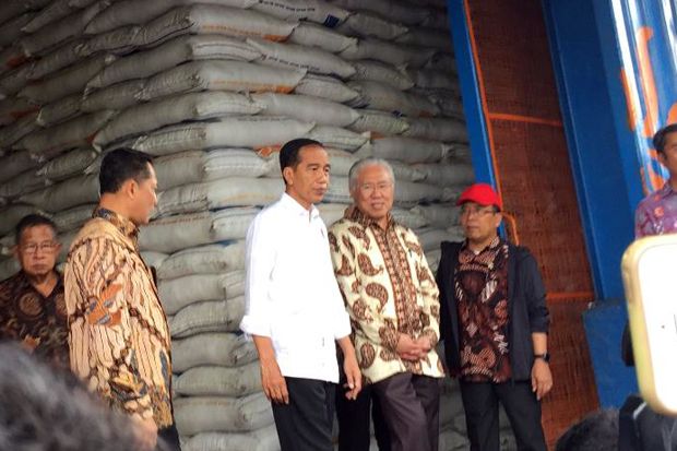 Jokowi Bantah Kualitas Beras Bulog Tidak Bagus