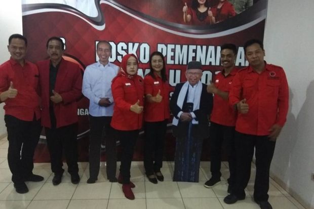 Berlomba Bangun Posko Pemenangan di Dekat Rumah Jokowi