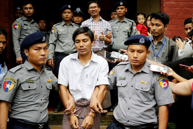 Pengadilan Myanmar Tolak Banding Wartawan Reuters