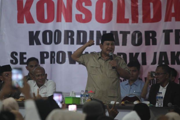 Prabowo-Sandi Gelar Pidato Kebangsaan Bertema Victory and Peace