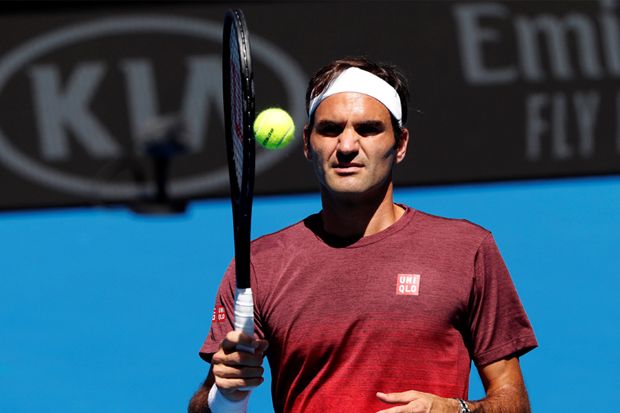 Hadapi Istomin, Federer Belajar dari Kekalahan Djokovic