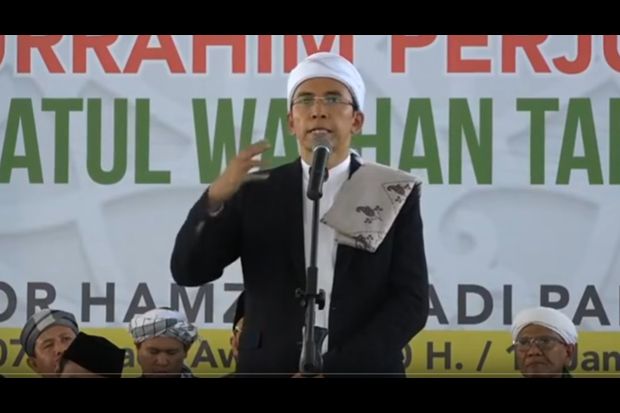Hadiri Silaturahmi PBNW, TGB Zainul Majdi Ungkap Sosok Jokowi