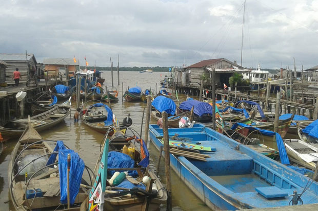 Angin Kencang dan Gelombang Tinggi, Nelayan di Jambi Tak Melaut