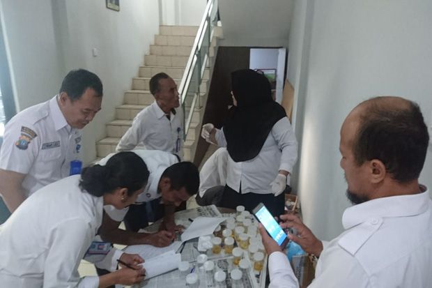 33 Personel BNN Kota Tanjung Pinang Dites Urine