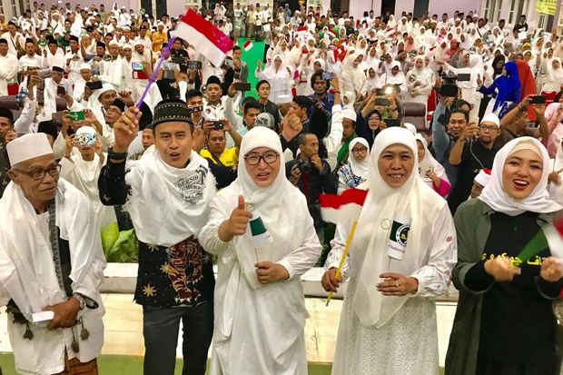 Khofifah Optimistis Menangkan Jokowi-Maruf Amin di Madura