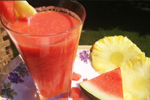 Jus Semangka dan Nanas untuk Gaya Hidup Sehat