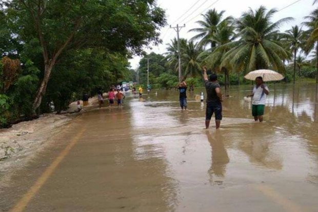 Banjir Terjang Bolaang Mongondow Utara, Ratusan Warga Mengungsi