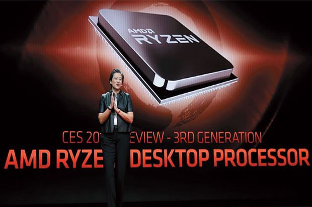 CEO Lisa Su Kenalkan Generasi Ketiga Chip Ryzen CPU