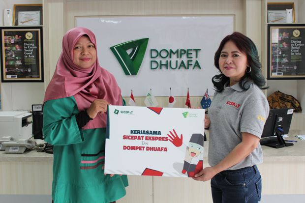 SiCepat Ekspres Berdonasi untuk Memajukan Pendidikan Indonesia