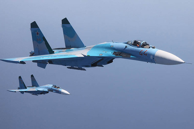 Jet Su-27 Rusia Cegat Pesawat Pengintai Swedia di Atas Laut Baltik