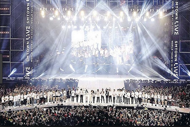 SM Entertainment Sukses Gelar Konser SMTOWN di Amerika Selatan