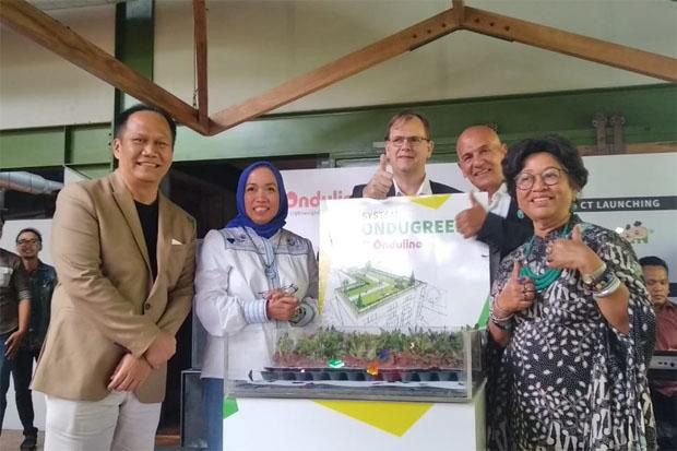 Onduline Indonesia Edukasi Penggunaan Roof Garden di Indonesia