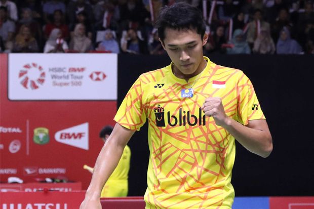 Jonatan Christie Rebut Tiket Semifinal Indonesia Masters 2019