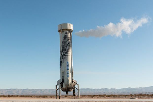 Roket Blue Origin Sukses Digunakan Berkali-kali untuk Penelitian NASA