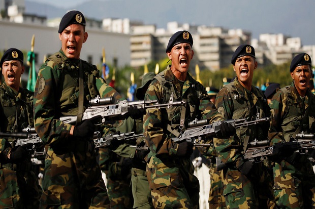 Tak Gentar Diinvasi, Venezuela Latihan Perang Besar-besaran