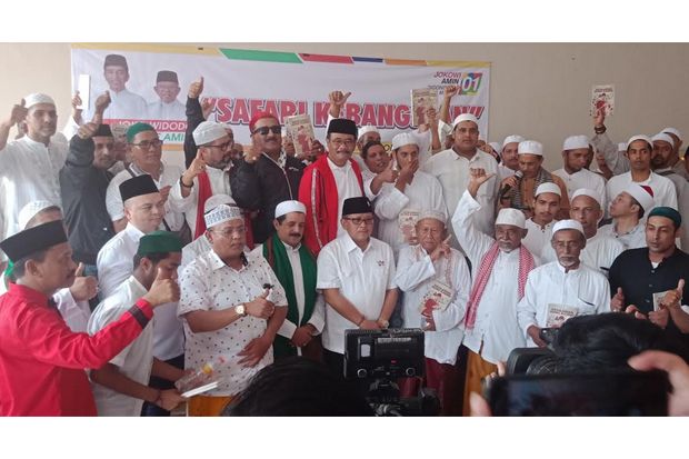 Ratusan Habib di Situbondo Deklarasi Dukung Jokowi-Maruf