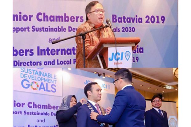 Jadi Presiden JCI Batavia, Adri Martowardojo Ingatkan Peran Pemuda
